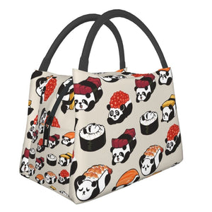 Panda Sushi Japanese Kawaii Lunch Bag-Kawaii Dream