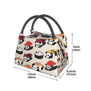 Panda Sushi Japanese Kawaii Lunch Bag-Kawaii Dream