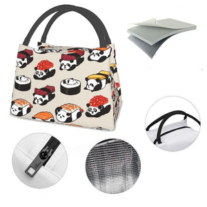Panda Sushi Japanese Kawaii Lunch Bag-Kawaii Dream