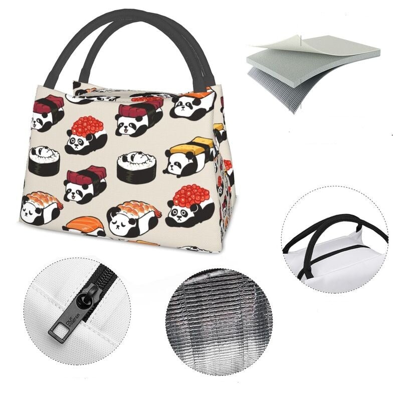 Panda Sushi Japanese Kawaii Lunch Bag-Kawaii Dream