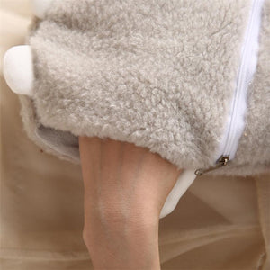 Pastel Animal Friends Portable Hot Water Bottle-Kawaii Dream