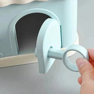 Pastel Cloud House Piggy Bank-Kawaii Dream