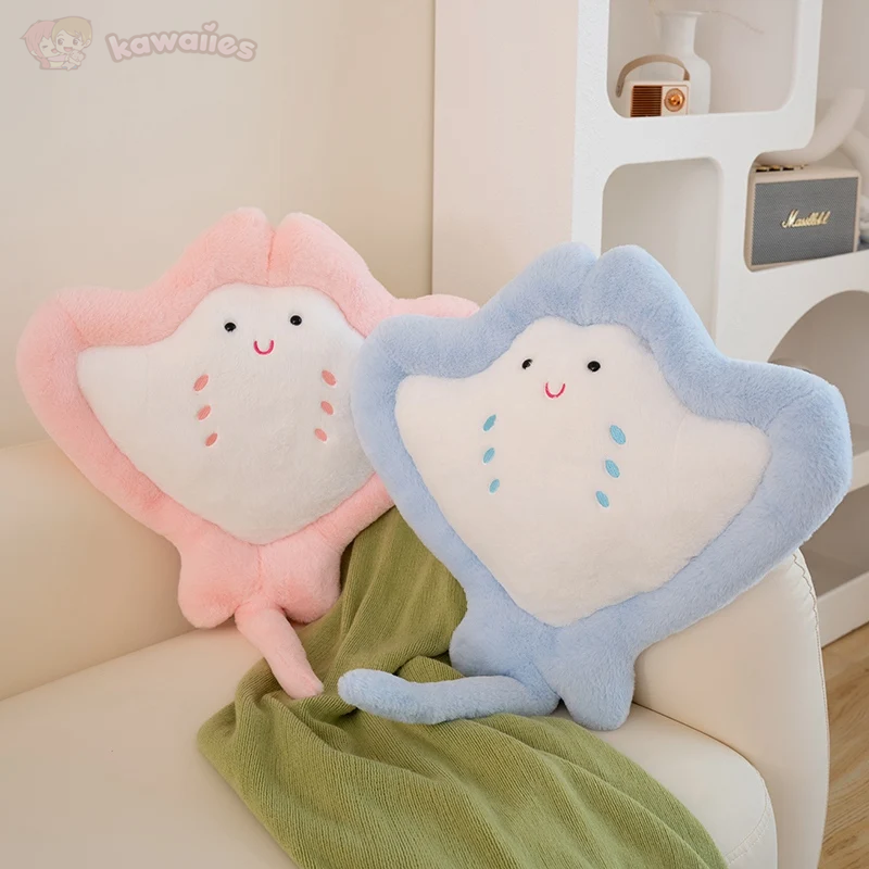 Pastel Manta Sting Ray Plush-Kawaii Dream