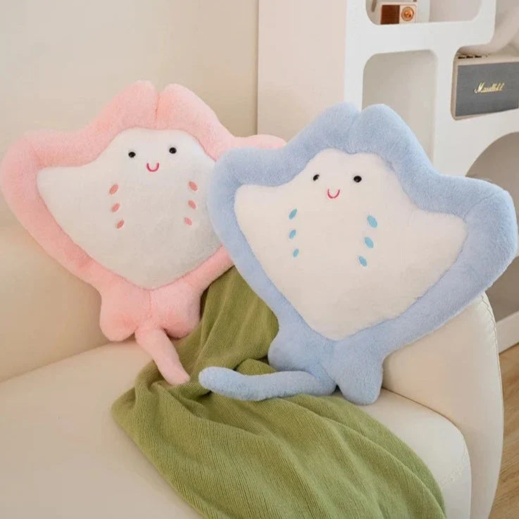 Pastel Manta Sting Ray Plush-Kawaii Dream