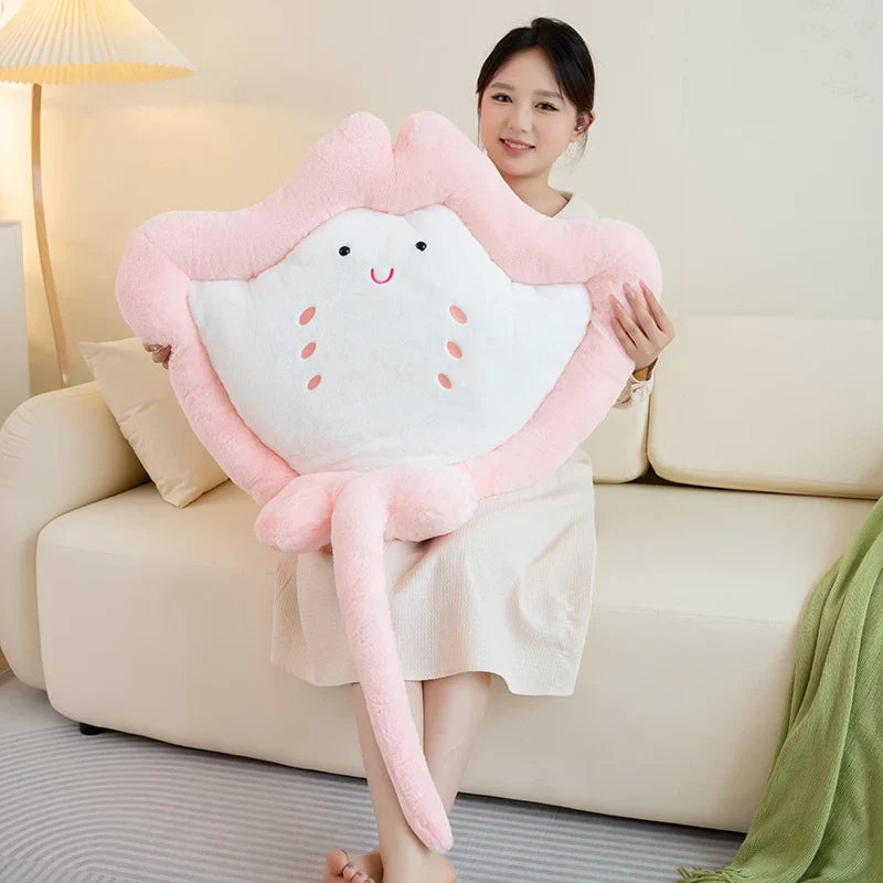 Pastel Manta Sting Ray Plush-Kawaii Dream