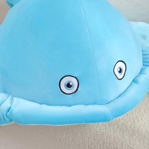 Pastel Purple Blue Stingray Plushies-Kawaii Dream