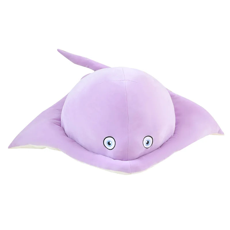 Pastel Purple Blue Stingray Plushies-Kawaii Dream