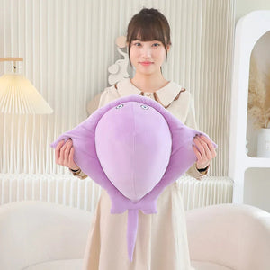 Pastel Purple Blue Stingray Plushies-Kawaii Dream