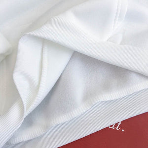 Pepper and Salt Cat Sharing Love Hoodie-Kawaii Dream