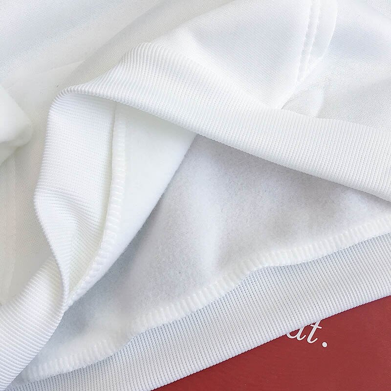 Pepper and Salt Cat Sharing Love Hoodie-Kawaii Dream