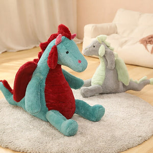 Pete and Mira the Mighty Sitting Dragon Plushie-Kawaii Dream