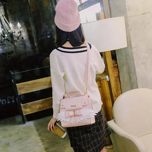 Pink Angel Wings Shoulder Bag Hand Bag-Kawaii Dream