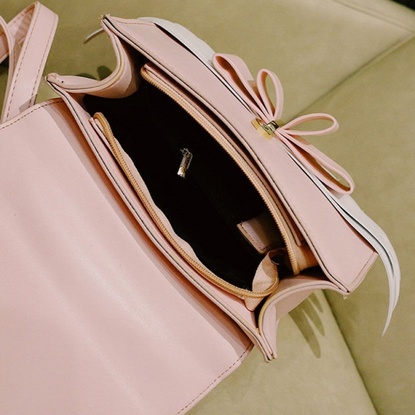 Pink Angel Wings Shoulder Bag Hand Bag-Kawaii Dream