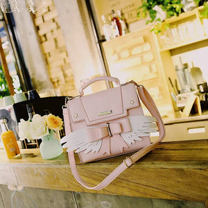 Pink Angel Wings Shoulder Bag Hand Bag-Kawaii Dream