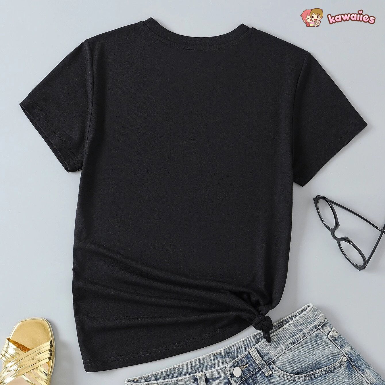 Pink Axolotl Bathing in Ramen Tee-Kawaii Dream