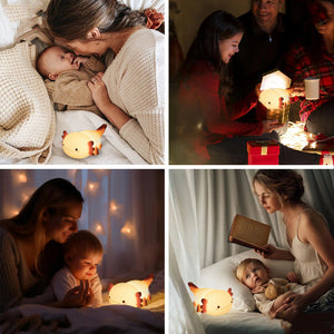 Pink Axolotl LED Night Light-Kawaii Dream