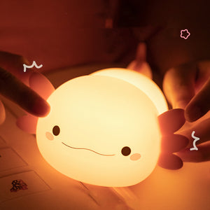 Pink Axolotl LED Night Light-Kawaii Dream