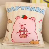 Pink Brown Capybara Candy Bag Plushies-Kawaii Dream