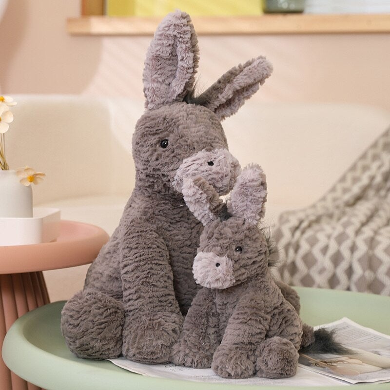 Pixie the Fluffy Donkey Plushie-Kawaii Dream