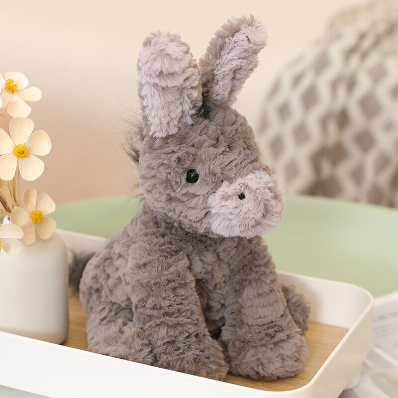 Pixie the Fluffy Donkey Plushie-Kawaii Dream