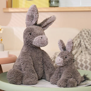 Pixie the Fluffy Donkey Plushie-Kawaii Dream