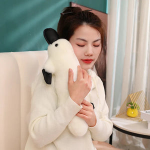Pleep the Fluffy Brown & White Platypus Plush-Kawaii Dream
