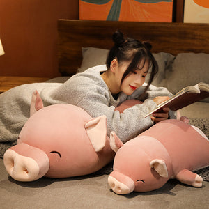 Poppy the Pink Jumbo Pig Plushie-Kawaii Dream