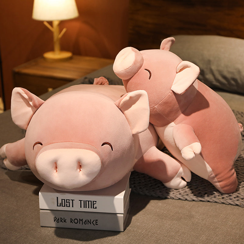 Poppy the Pink Jumbo Pig Plushie-Kawaii Dream