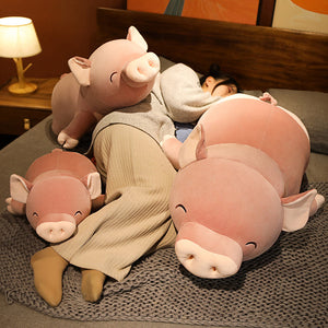 Poppy the Pink Jumbo Pig Plushie-Kawaii Dream