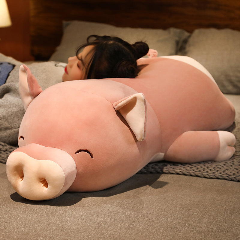 Poppy the Pink Jumbo Pig Plushie-Kawaii Dream