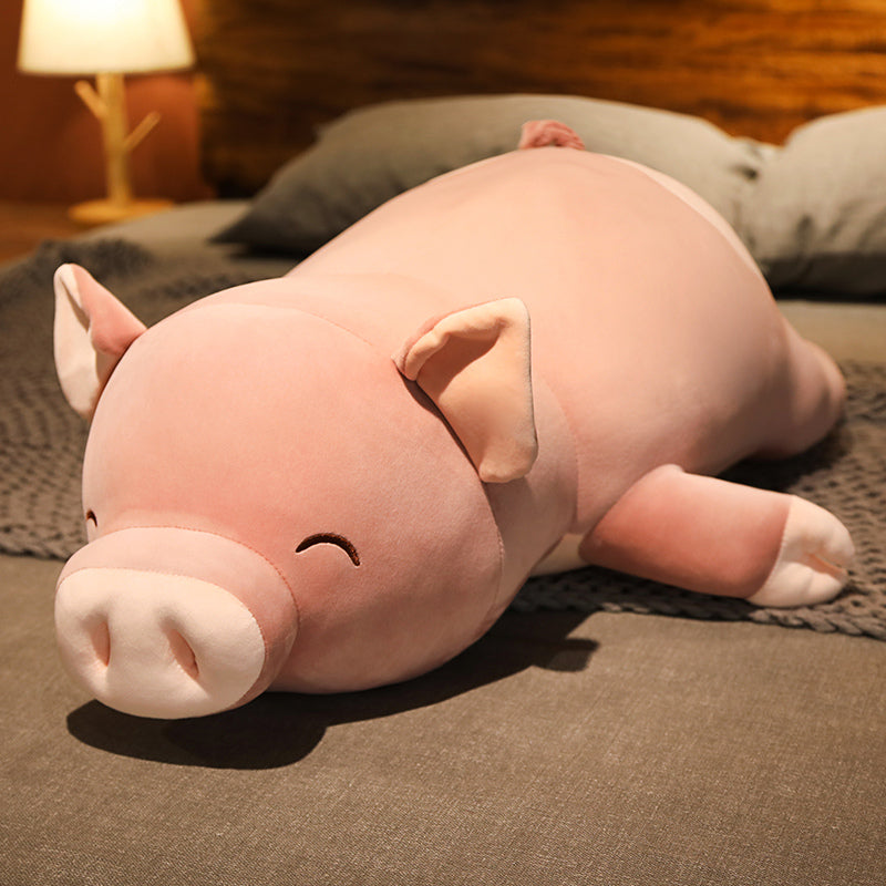 Poppy the Pink Jumbo Pig Plushie-Kawaii Dream