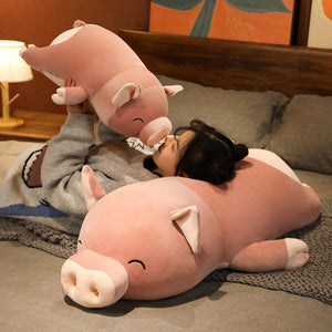 Poppy the Pink Jumbo Pig Plushie-Kawaii Dream