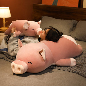 Poppy the Pink Jumbo Pig Plushie-Kawaii Dream
