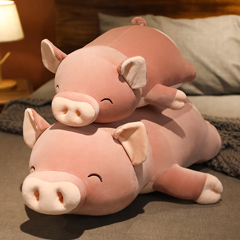 Poppy the Pink Jumbo Pig Plushie-Kawaii Dream