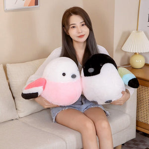 Puffy Vibrant Bird Plushies-Kawaii Dream