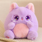 Rainbow Fluffy Cat Squad Ball Plushies-Kawaii Dream