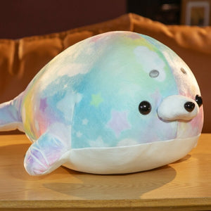 Rainbow Galaxy Seal Plushies-Kawaii Dream