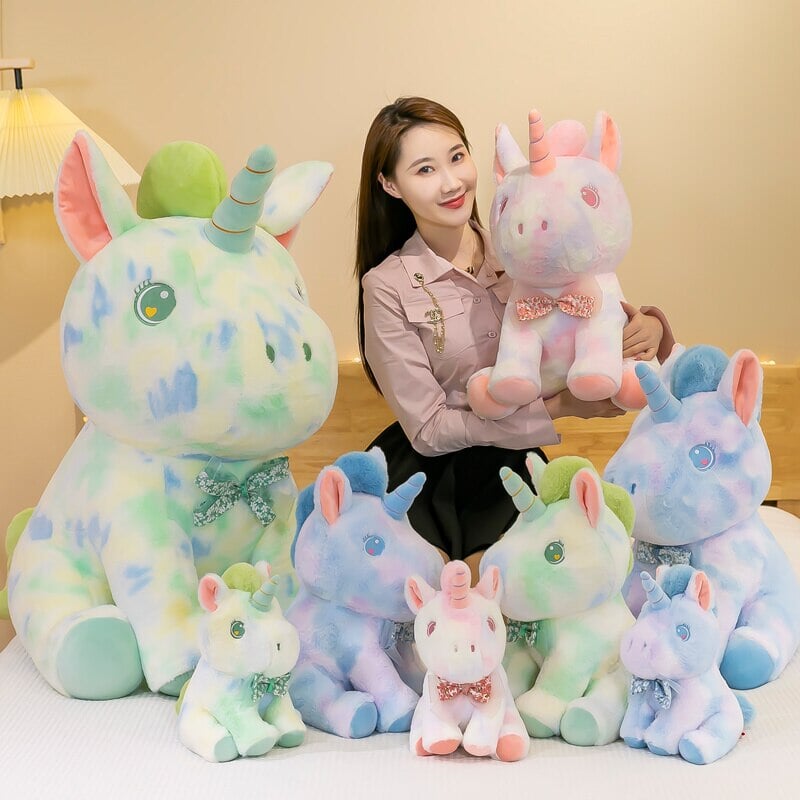 Rainbow Galaxy Unicorn Plushie Collection-Kawaii Dream