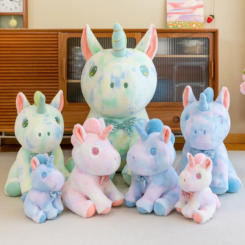 Rainbow Galaxy Unicorn Plushie Collection-Kawaii Dream