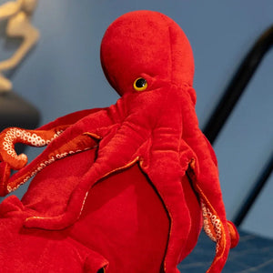 Red Life-like Octopus Plushie-Kawaii Dream