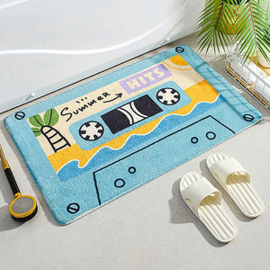 Retro Classic Cassette Music Tape Soft Bath Mat-Kawaii Dream