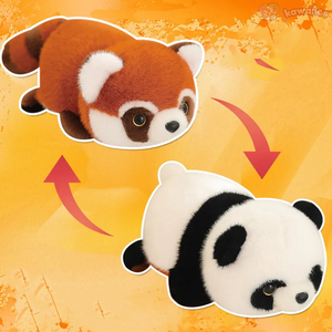 Reversible Red Panda to Panda Plush-Kawaii Dream