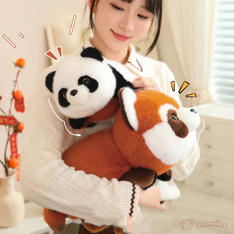 Reversible Red Panda to Panda Plush-Kawaii Dream