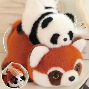 Reversible Red Panda to Panda Plush-Kawaii Dream