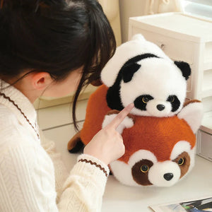 Reversible Red Panda to Panda Plush-Kawaii Dream