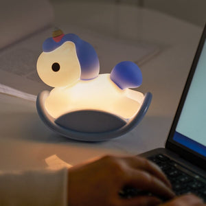 Rocking Unicorn LED Night Light-Kawaii Dream