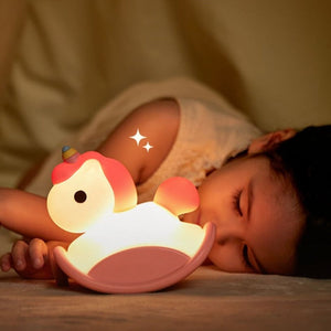 Rocking Unicorn LED Night Light-Kawaii Dream