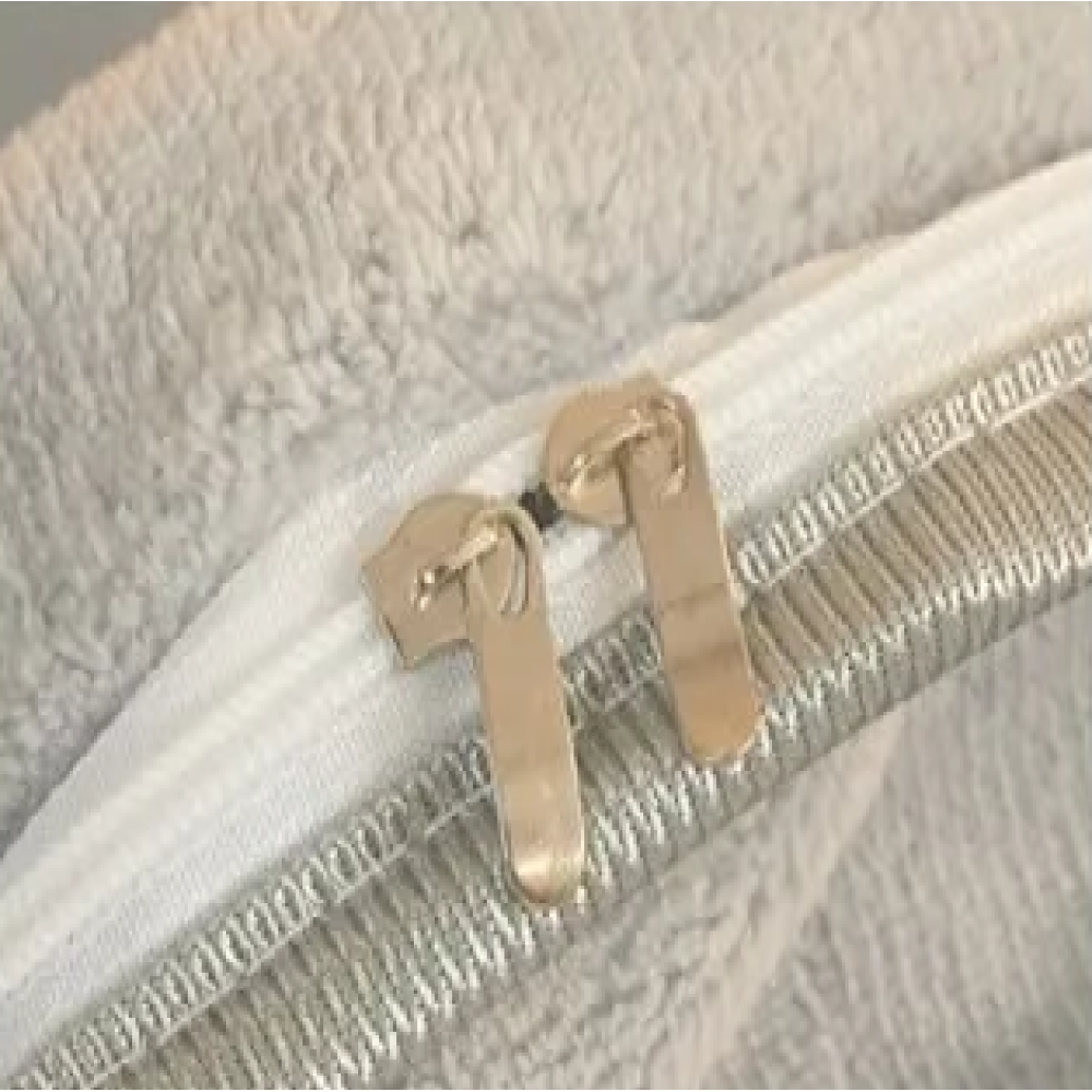 Rose Gray Pink Velvet 3 Pc Bedding Set-Kawaii Dream