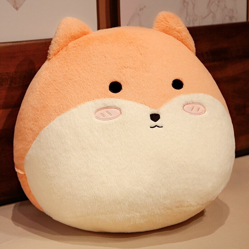 Round Cat Bunny Fox Pillow Plushie Collection-Kawaii Dream