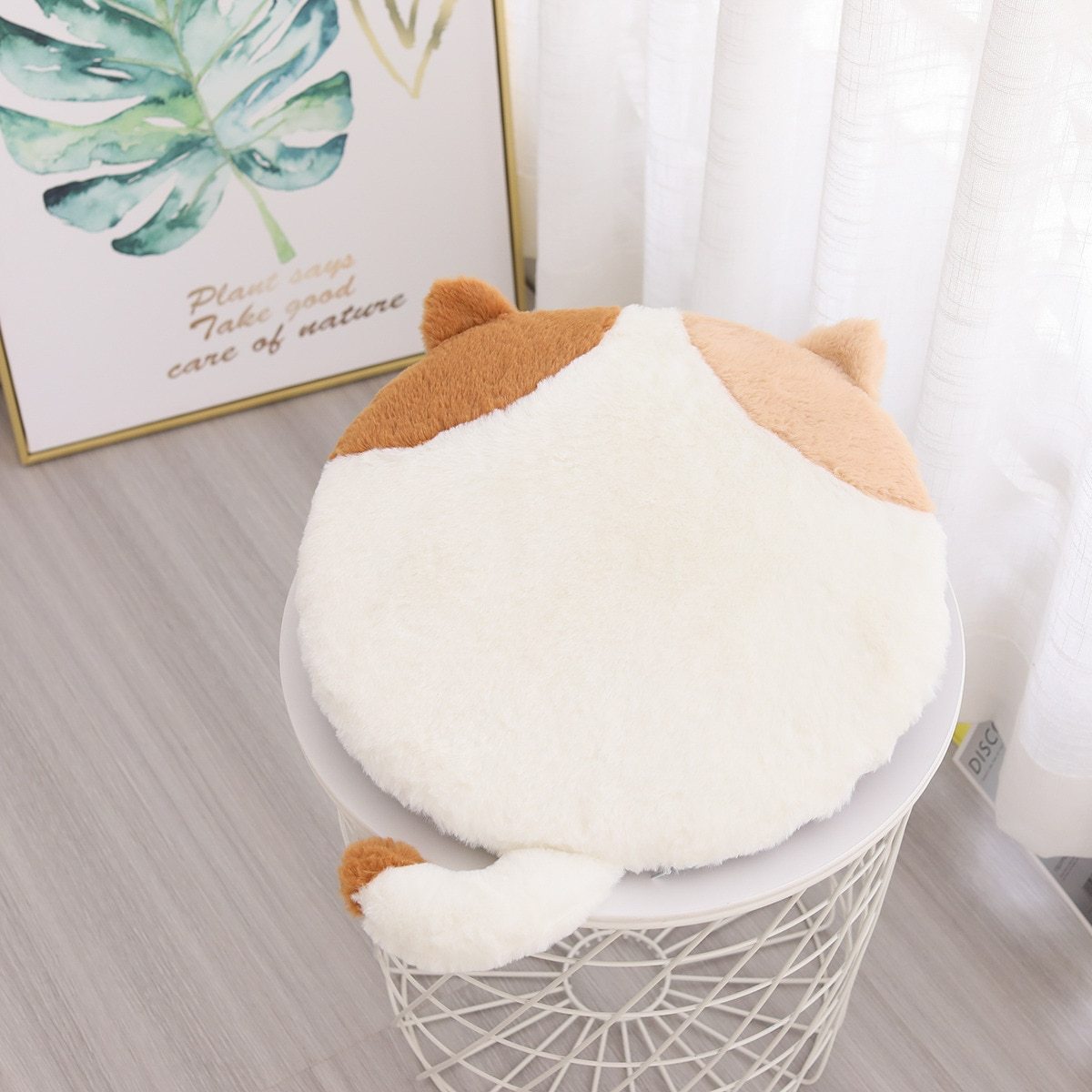Round Cat Cushion-Kawaii Dream